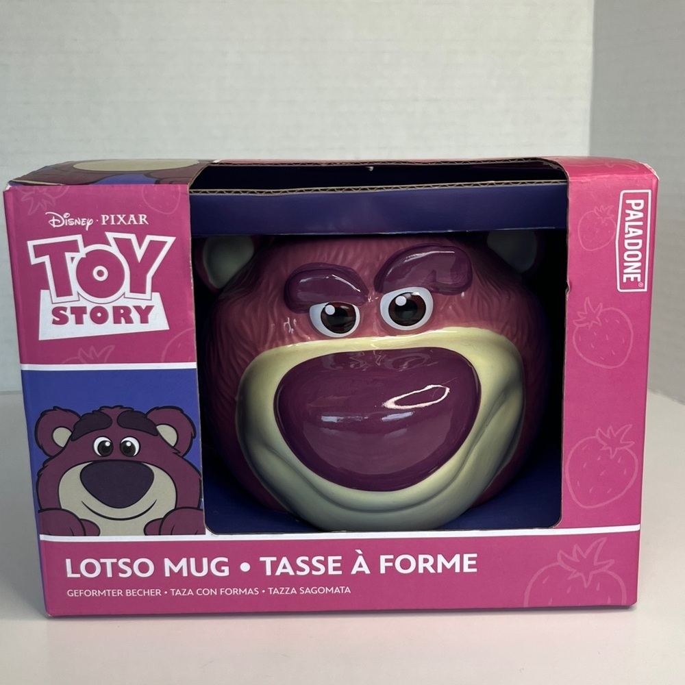 Toy Story Lotso Mug - Purple and Cream